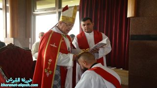 معهد شمعون الصفا يحتفل بتقديم تلميذه الإكليريكي رودي إيليا لنيل الدرجة الشماسية الانجيلية