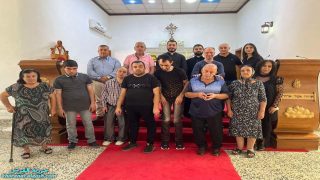 في القوش، قداس و وقفة صمت على نية ضحايا عرس بغديدا ( فاجعة بغديدا )