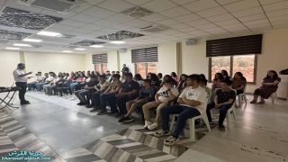استئناف نشاط لقاء المرحلتين المتوسطة والإعدادية في القوش