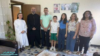 اللجنة الرعوية تستمر بزيارة عوائل القوش