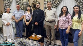 اللجنة الرعوية تواصل زيارة عوائل بلدة القوش