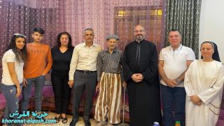 استمرار الزيارات الرعوية لأهالي بلدة القوش