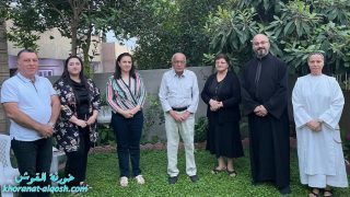 اللجنة الرعوية تواصل زياراتها لعوائل بلدة القوش