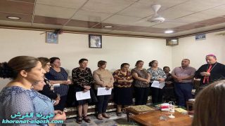 تواصل السهرات الانجيلية في منازل اهالي القوش