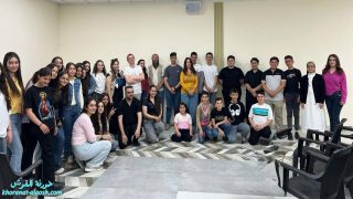 لقاء توعوي لطلاب المرحلتين المتوسطة والإعدادية في القوش