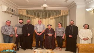 للوقوف على احوال الرعية، استمرار الزيارات الكنيسة لعوائل القوش