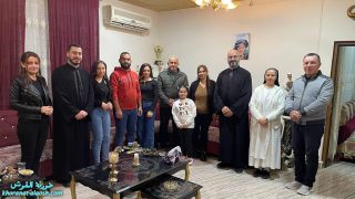 استمرار الزيارات الرعوية لأهالي بلدة القوش