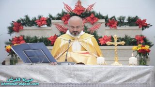 في القوش، كنيسة مار قرداغ تحتفل بقداس الميلاد