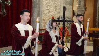 الجمعة الرابعة لرتبة درب الصليب في كنيسة مار كوركيس في القوش