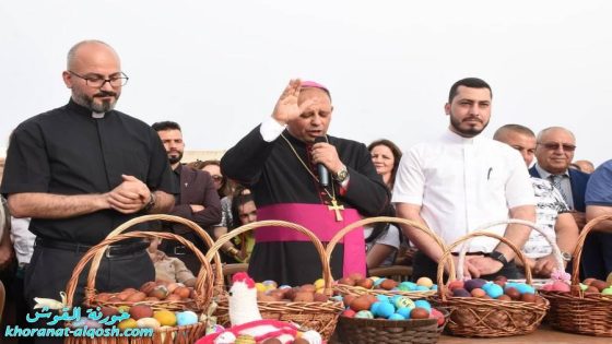 بمناسبة عيد القيامة، احتفالية البيض الملون في بلدة القوش