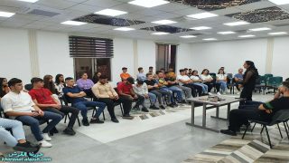 اجتماع اعضاء لقاء الشباب للمرحلة المتوسطة والاعدادية