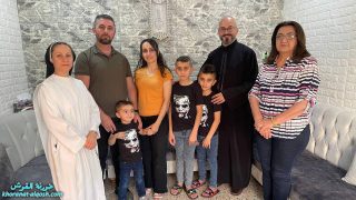 اللجنة الرعوية تواصل زياراتها لأهالي القوش