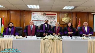 حصول الطالب رابي جلال حيدو على شهادة الماجستير من جامعة صلاح الدين