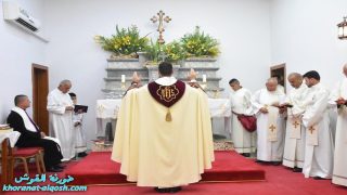 في القوش، قداس احتفالي مهيب بعيد القيامة في كنيسة مار قرداغ
