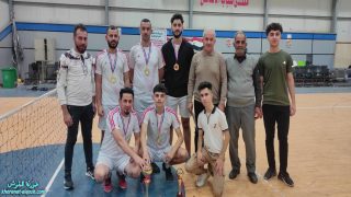 فريق نادي القوش الرياضي يحقق المركز الاول لاندية محافظة نينوى ببطولة تنس كرة القدم