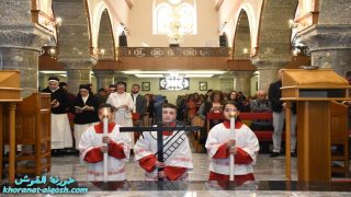 بمناسبة زمن الصوم الكبير، مراسيم درب الصليب المقدس في كنائس القوش