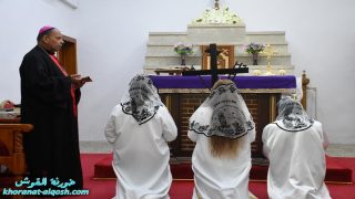 الجمعة الثانية لرتبة درب الصليب في كنيسة مار قرداغ في القوش