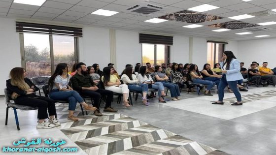 حلقة حوارية لأعضاء لقاء الشباب الجامعي في القوش