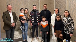 اللجنة الرعوية تزور عوائل بلدة القوش