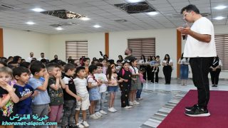 من بوسطن إلى ألقوش، نزار فارس يبعث الفرح في قلوب أطفال التعليم المسيحي