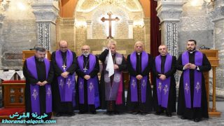 في ابرشية القوش، صلاة بمناسبة ختام الاسبوع المخصص للصلاة من اجل وحدة المسيحيين