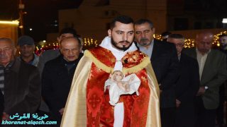 عشية الميلاد، كنيسة مار قرداغ تحتفل بقداس الميلاد في القوش 2023