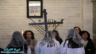 الجمعة السادسة لرتبة درب الصليب في كنيسة مار كوركيس في القوش