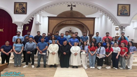 رحلة حج روحية لشبيبة أخوية سيدة الانتقال وجوق الروح القدس إلى كنائس وأديرة أربيل