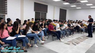 حلقة حوارية بعنوان “الزواج في العمر المبكر”،لأعضاء لقاء الشباب والاعدادية في القوش