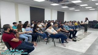 محاضرة بعنوان ” الجمال في الفكر الانساني ” لأعضاء لقاء الشباب للمرحلة المتوسطة والاعدادية