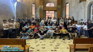 لقاء ترفيهي لأعضاء لقاء الشباب للمرحلة الاعدادية في القوش
