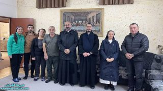 زيارة اللجنة الرعوية لعوائل بلدة القوش