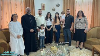 اللجنة الرعوية تواصل الزيارات الاسبوعية لأهالي القوش