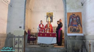 بمشاركة ابرشية القوش، قداس في دير مار ميخائيل بمدينة الموصل