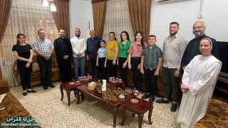 تواصل زيارات اللجنة الرعوية لأهالي القوش