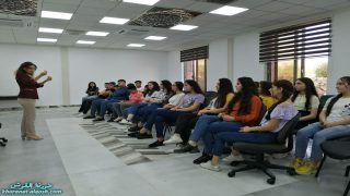محاضرة لأعضاء لقاء الشباب للمرحلة المتوسطة والاعدادية في القوش