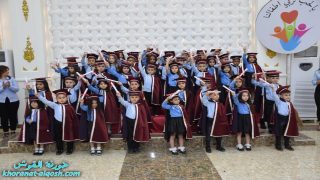 روضة بيت الملائكة للطفولة تحتفل بتخرج كوكبة من اطفالها في القوش