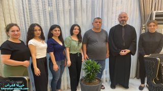 الزيارات الرعوية لأهالي بلدة القوش