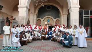 قداس الفصح و رتبة غسل ارجل التلاميذ في كنيسة مار كوركيس – القوش 2024