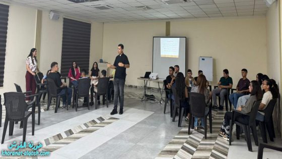 محاضرة بعنوان “الخدمة الكنسية” لشبيبة المرحلتين المتوسطة والإعدادية في القوش