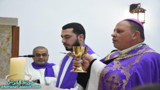 بمناسبة الباعوثا، كنيسة القوش تحتفل بقداس اليوم الثالث من الصوم