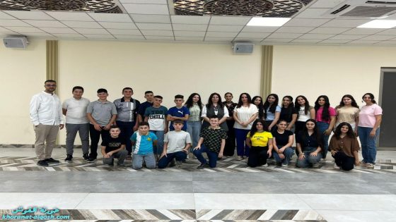 لقاء توعوي لمرحلتي المتوسطة والإعدادية بعنوان: “التغيير الصحي في المجتمع”