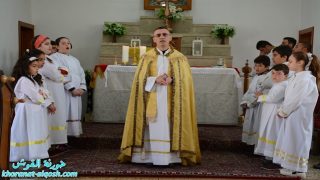 قداس اليوم الثاني لصوم الباعوثا في كنائس بلدة القوش