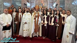 رسامة كاهن جديد لأبرشية القوش الكلدانية