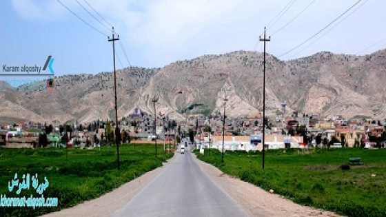 بالصور … ” القوش ” بلدة مسيحية شمال نينوى تستعد لأستقبال عيد الصليب
