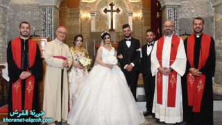 زواج مبارك ريموند & مريم