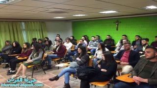 “شبابنا و الصوم ” محاضرة لقاء الشباب الجامعي في القوش