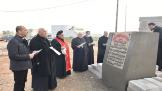 كنيسة جديدة في بلدة بغديدا توثق عودة اهالي البلدة بعد فترة النزوح